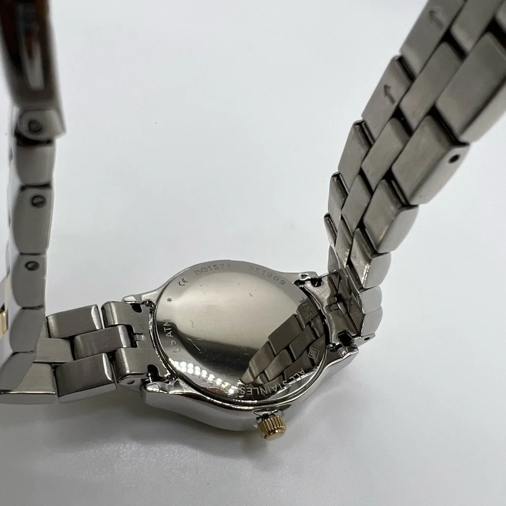 Women's Modern Sophisticate Three Hand Two Tone Stainless Steel Watch 30mm